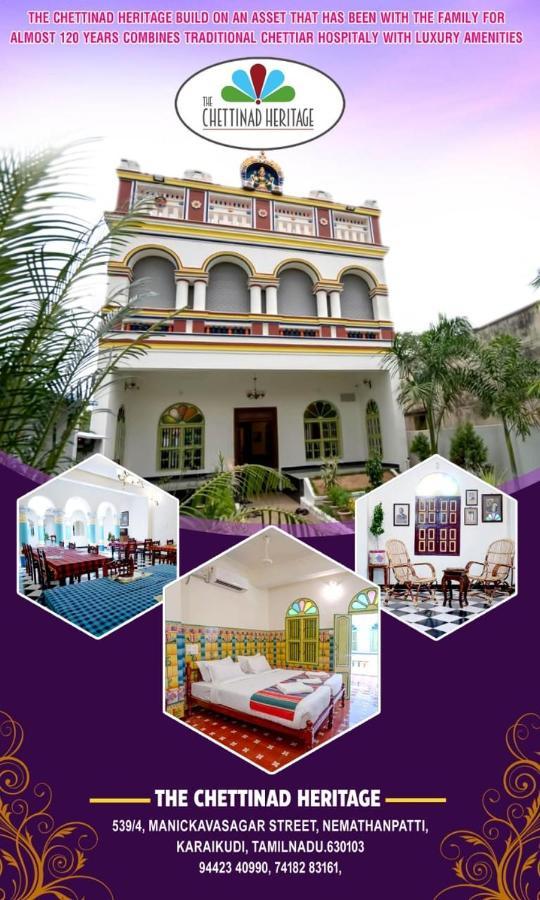 The Chettinad Heritage Kanadukattan Ngoại thất bức ảnh